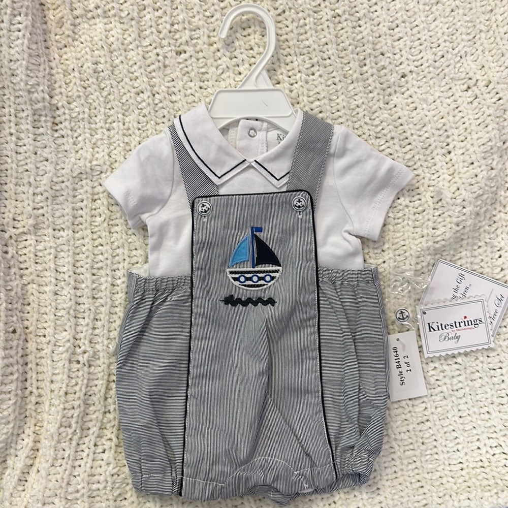 Kitestrings by Hartstrings Baby 2 Piece Set, Size 3-6M